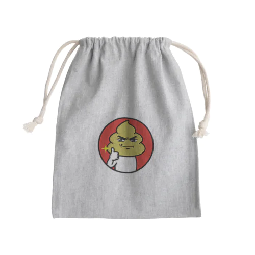 ウンコマン　サムズアップ Mini Drawstring Bag