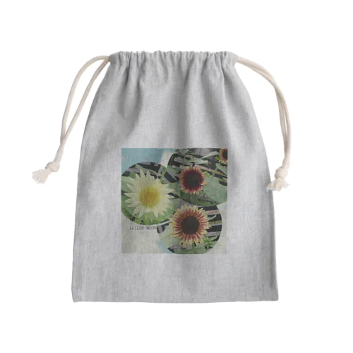 めずらしい向日葵 Mini Drawstring Bag