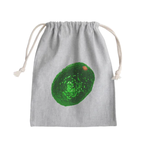 ヘルシーなアボガド Mini Drawstring Bag