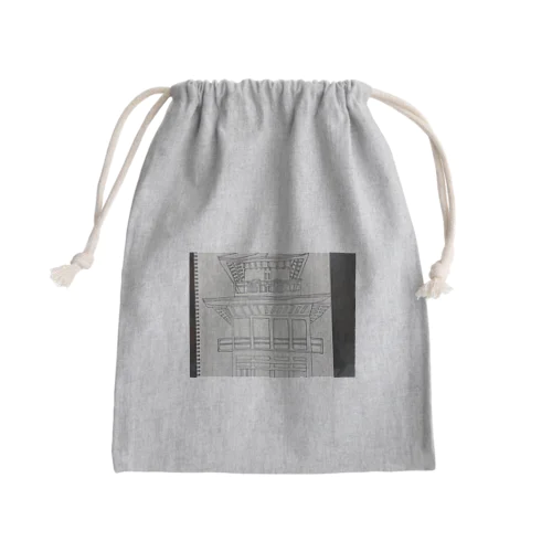 金閣寺 Mini Drawstring Bag