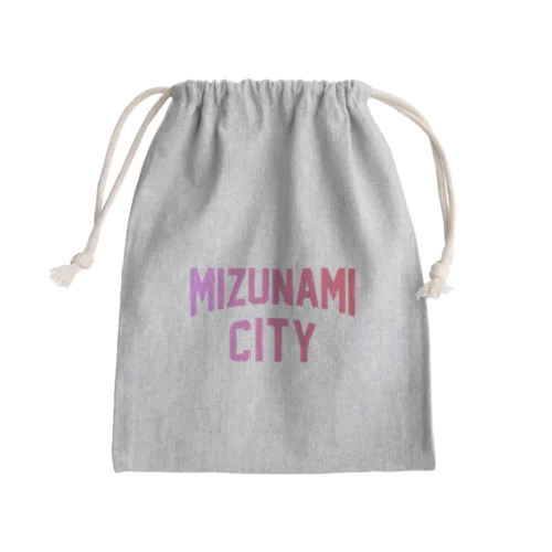 瑞浪市 MIZUNAMI CITY Mini Drawstring Bag