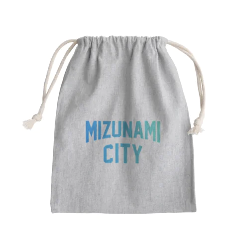 瑞浪市 MIZUNAMI CITY Mini Drawstring Bag