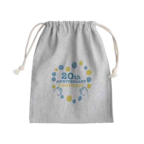 かがやき20周年記念グッズ Mini Drawstring Bag