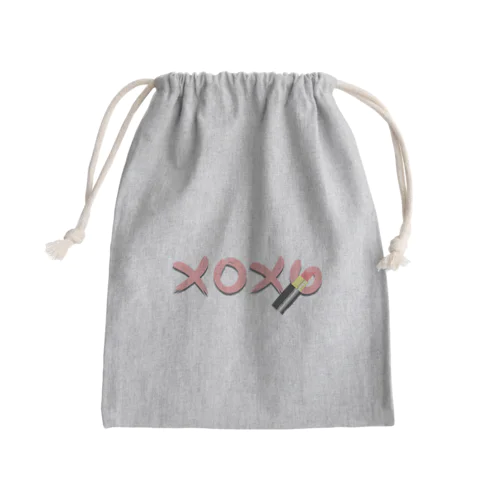 xoxo Mini Drawstring Bag