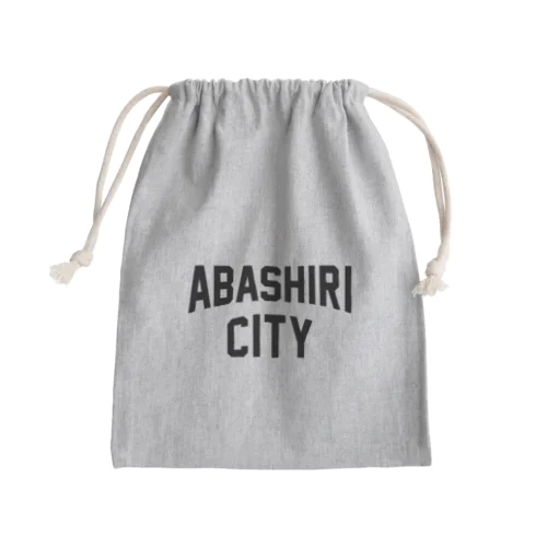 網走市 ABASHIRI CITY Mini Drawstring Bag