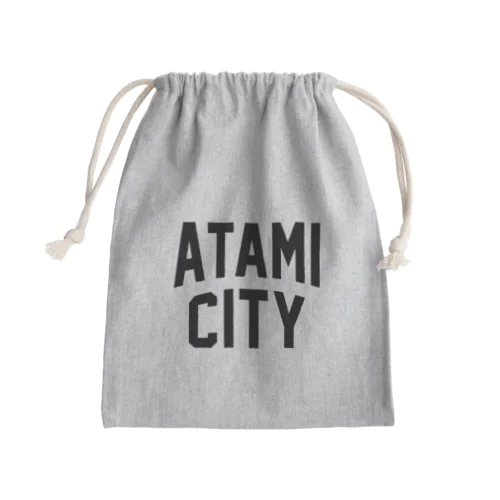 熱海市 ATAMI CITY Mini Drawstring Bag