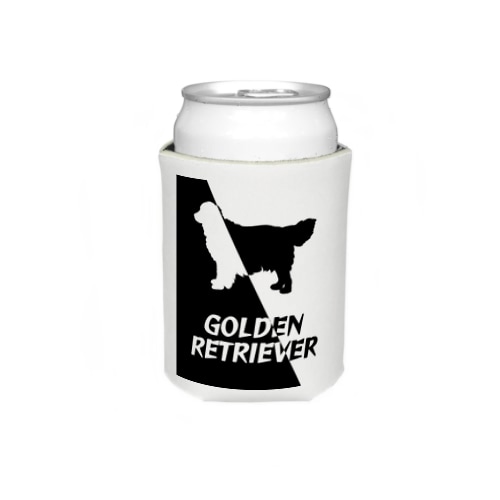 ゴールデンレトリバー　ハーフ＆ハーフ Koozie