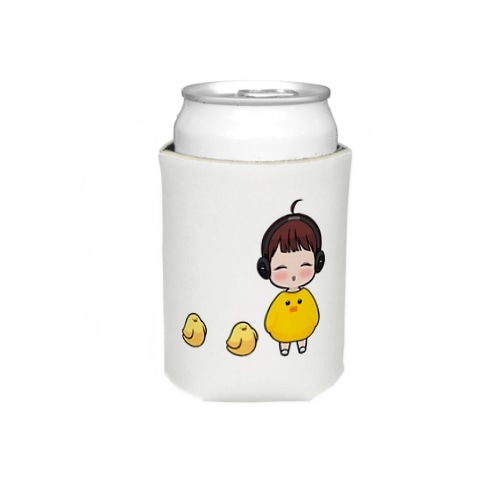 ひよことお散歩 Koozie