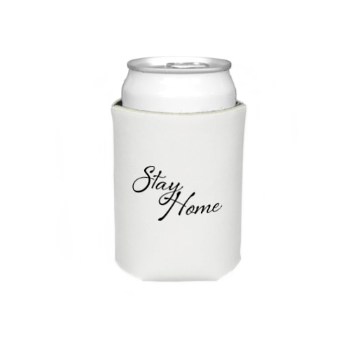 いつも心にstayhome（black/黒） Koozie