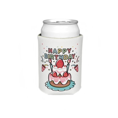 CT61HAPPY BRITHDAY  Koozie
