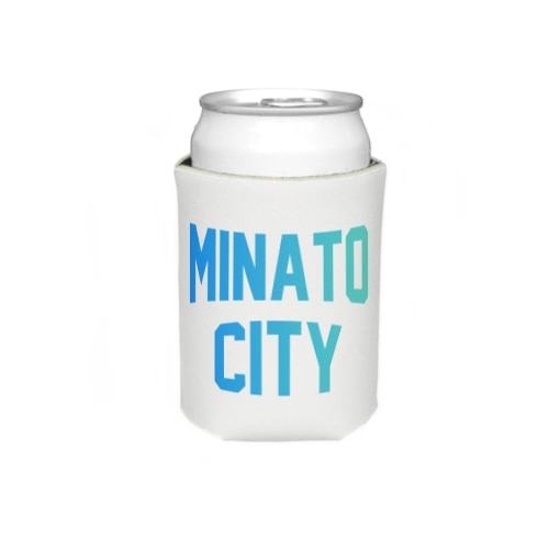港区 MINATO CITY ロゴブルー Koozie
