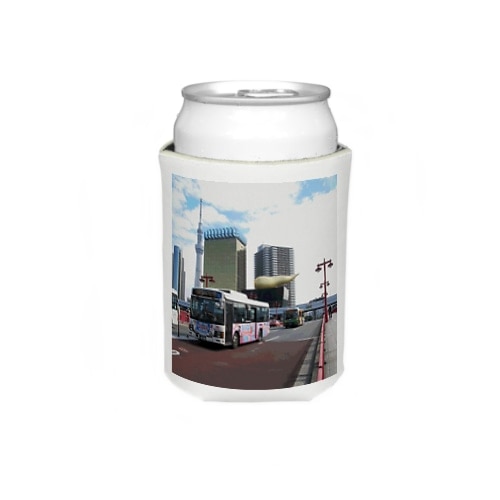 CG絵画：吾妻橋の風景画　CG art: view of Azumabashi Brdg./ Tokyo Koozie