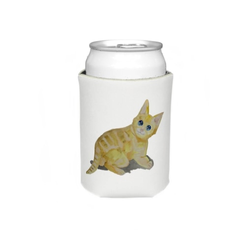 茶トラの子ネコだぞっ😸 Koozie