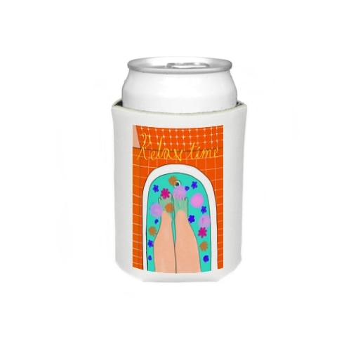 Relax time Koozie