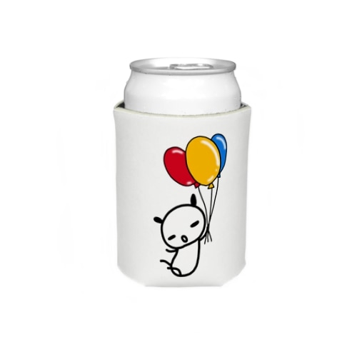 パン吉とふうせん Koozie