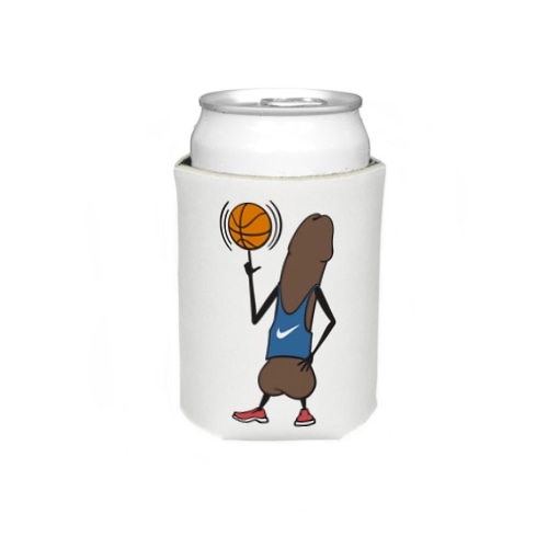 Eddie Funky Dick - Basketball Koozie