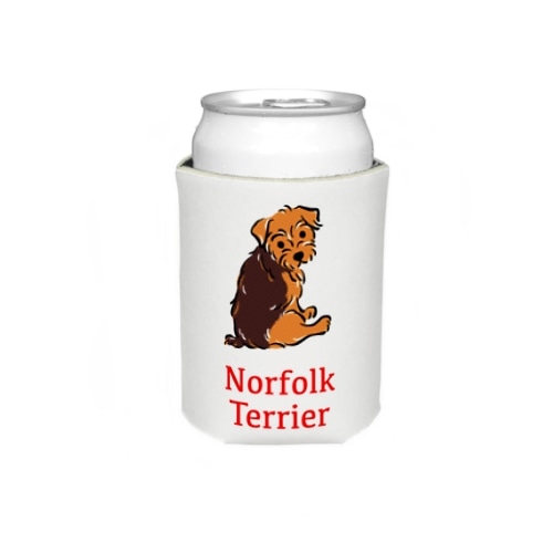 ふりむき犬（ドット）ブラタン Koozie