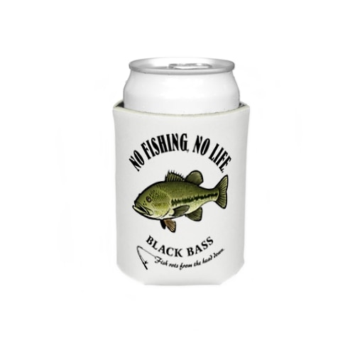 BLACK BASS_EB_1CW Koozie