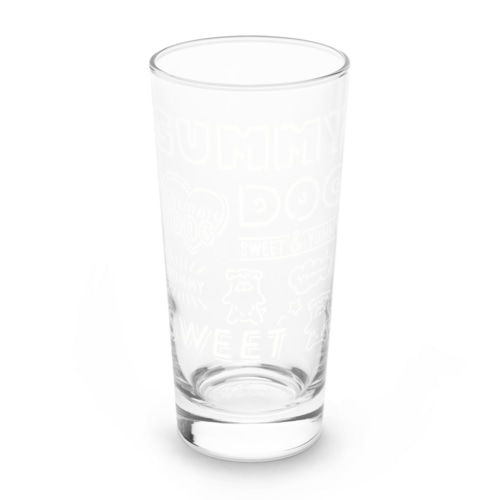 グミドッグネオン(ホワイト) Long Sized Water Glass
