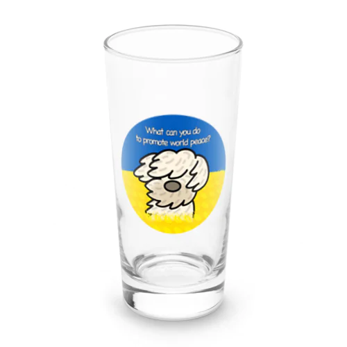 ウクライナ応援団　マデミック① Long Sized Water Glass