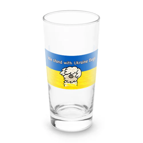 ウクライナ応援団　マデミック② Long Sized Water Glass