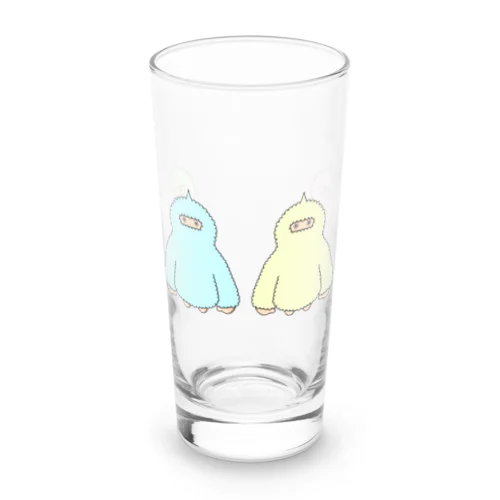 カラフルもこもこイエティ Long Sized Water Glass