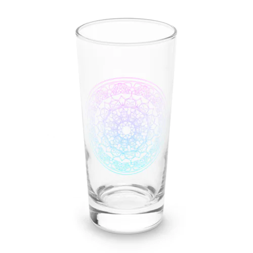 🩷ミラクルアイテム🩷母性回帰曼荼羅　レインボーグラデーションVOL.1 Long Sized Water Glass