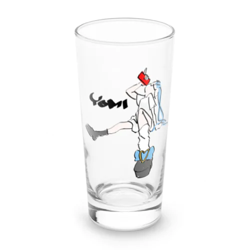 うちのガソリン赤いねん Long Sized Water Glass