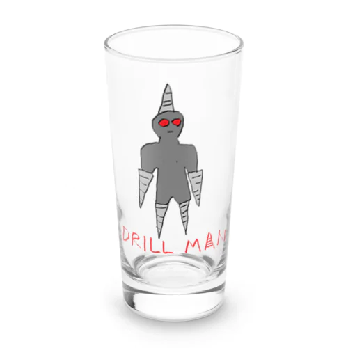 ドリルマン Long Sized Water Glass