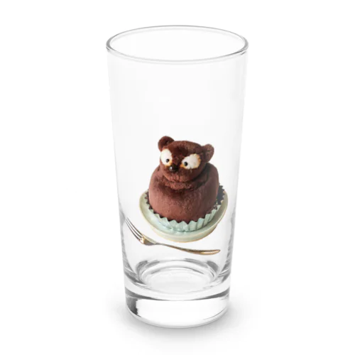 たぬきケーキの ぽんすけ Long Sized Water Glass