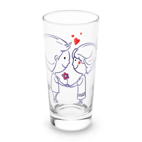 愛のイラスト Long Sized Water Glass