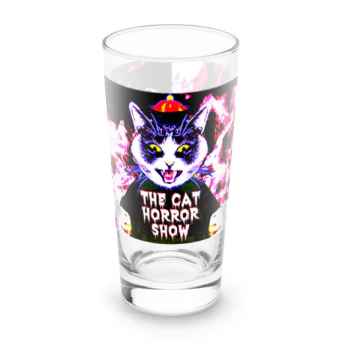 THE CAT HORROR SHOW  Long Sized Water Glass