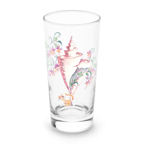 トラねこくんの夏 Long Sized Water Glass