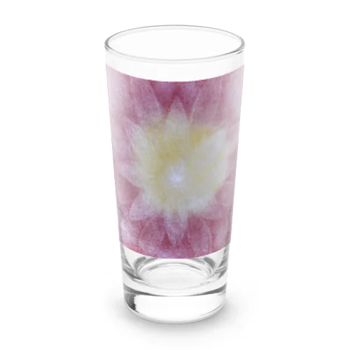 光のパステルアート　光の花 Long Sized Water Glass