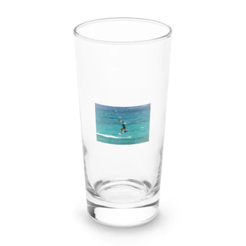 カッコイイ、サーフィン Long Sized Water Glass