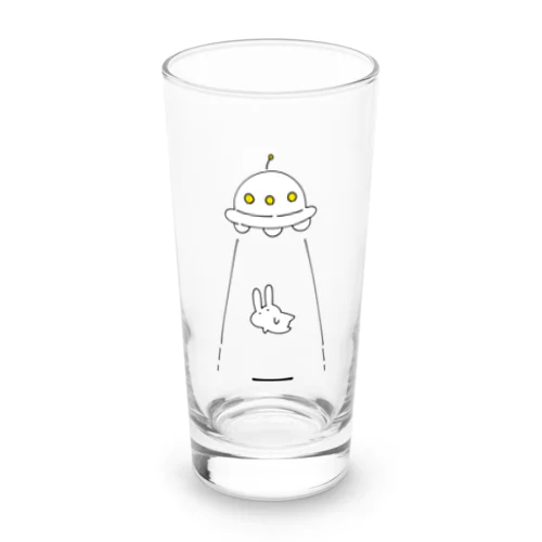 UFOにつれてかれるうさぎ Long Sized Water Glass