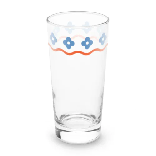 お花（ あお ） Long Sized Water Glass