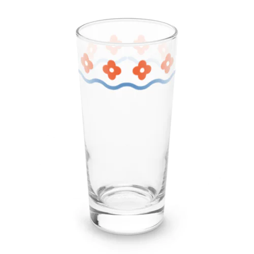 お花（ あか ） Long Sized Water Glass