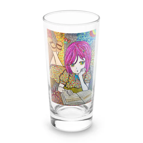 読んでも読んでも Long Sized Water Glass