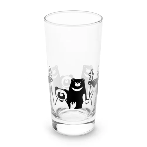 たぬきと森のおともだち Long Sized Water Glass