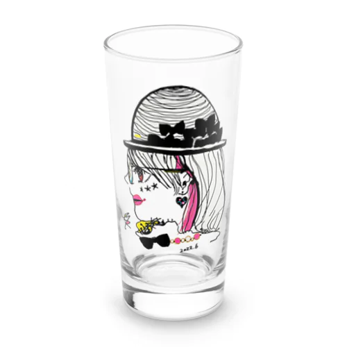 ピエロのみかちゃん Long Sized Water Glass