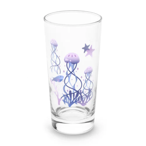 Dream jellyfish　くらげ浮遊 Long Sized Water Glass
