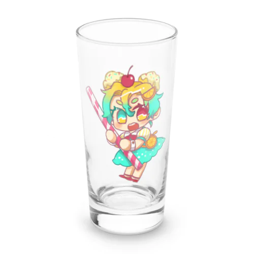 カラメリーちゃん ソーダフロートver. Long Sized Water Glass