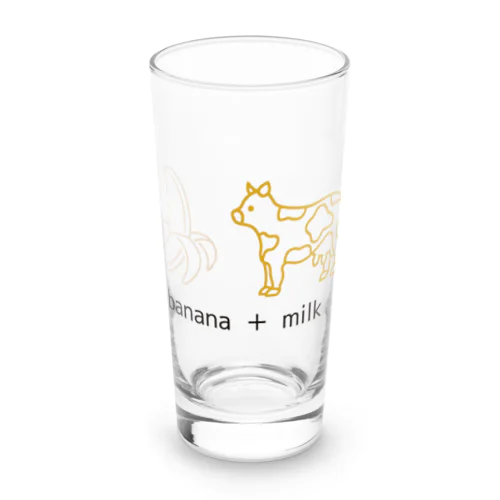 バナナミルク Long Sized Water Glass