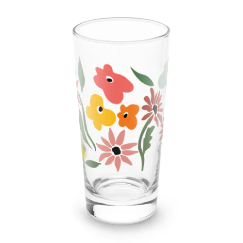 flower summer Long Sized Water Glass