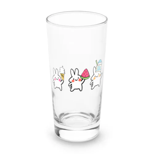 SUMMERうさぎ Long Sized Water Glass