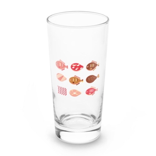 MEAT FISH Long Sized Water Glass