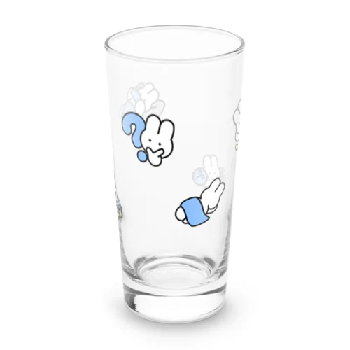 BLUE Long Sized Water Glass