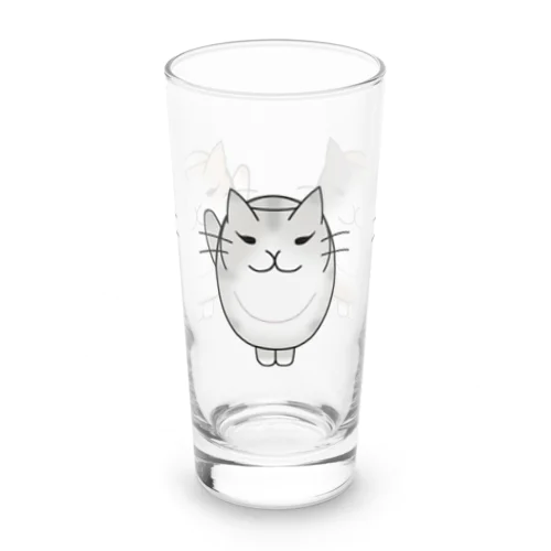 かまちょにゃんこ　トリオ Long Sized Water Glass