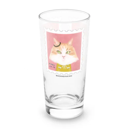 バースデー切手ノエル Long Sized Water Glass